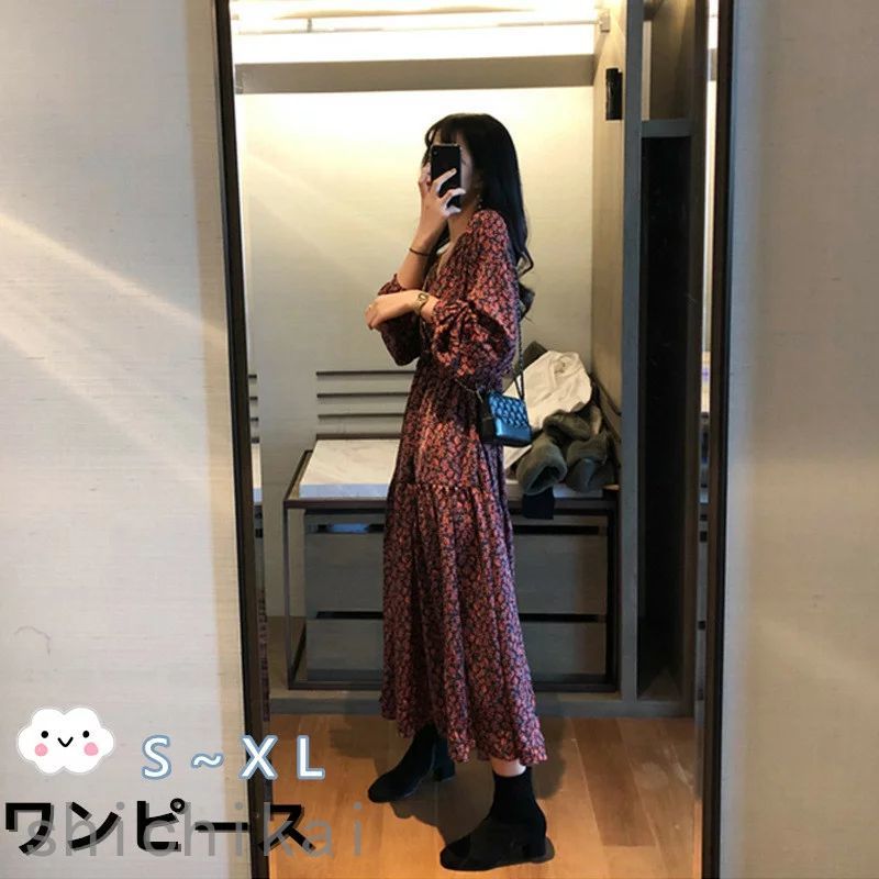 春秋 お洒落 ホワイトデー 着痩せ WILLS 着痩せ 長袖 THOM ワンピース 新品 入学式 通勤 OL レディース ミモレ丈ワンピース 30代40代50代 上品 通勤 おしゃれ きれいめ 卒業式