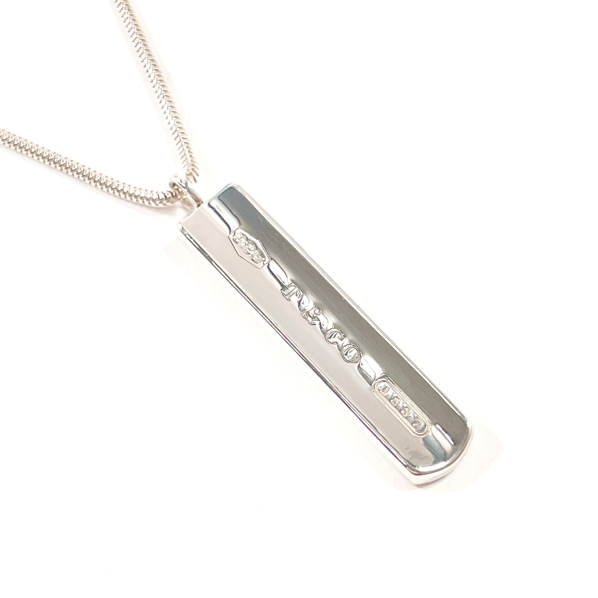 バー ペンダント 1837 ネックレス シルバー シルバー925 ユニセックス