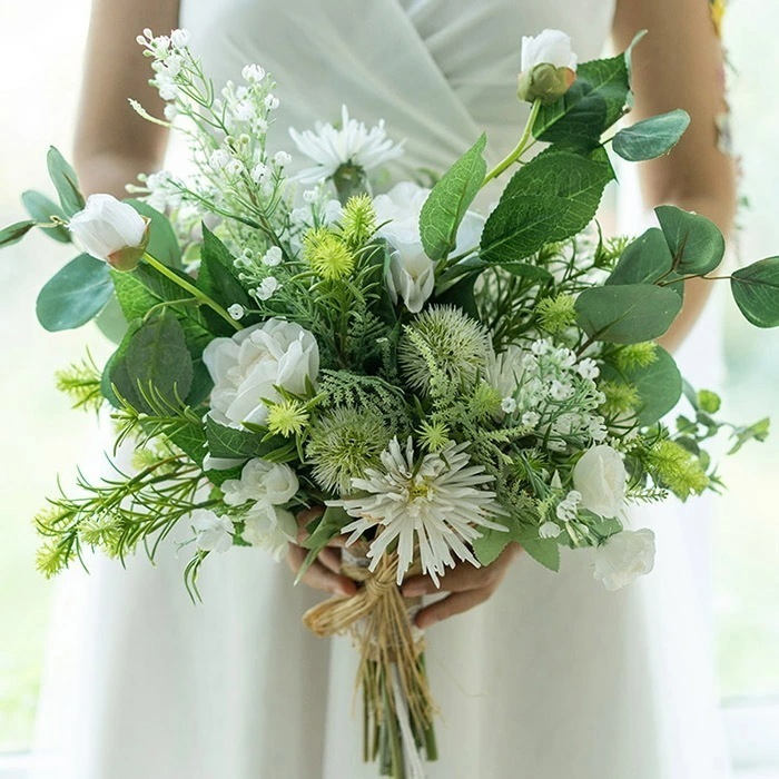 【即日発送】【赤字覚悟】ウエディングブーケ 結婚式 ウェディングブーケ 花嫁 ブーケ 手作り 二次会 ブライダルブーケ 造花 キャスケードブーケ エレガント 海外挙式 7,311円