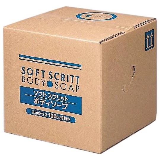 ソフトスクリット　ボディソープ　18L　品番4353　コック付【メーカー直送・代引き不可・時間指定不可・沖縄離島不可】 4,424円