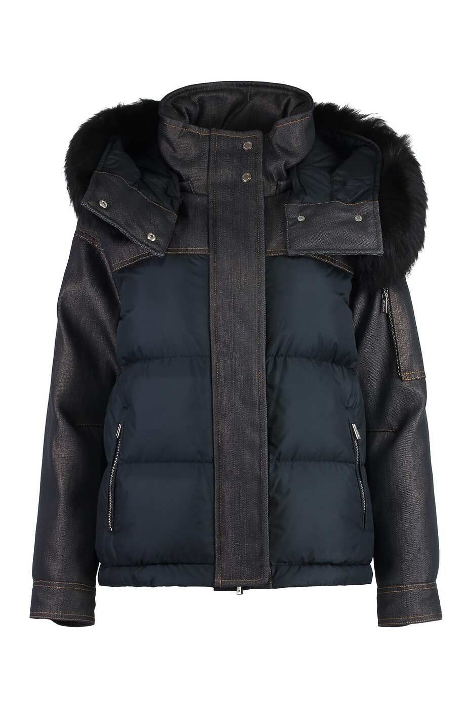 SANTANAMDE_DENIM ブルー 秋冬2023 ジャケット レディース ia