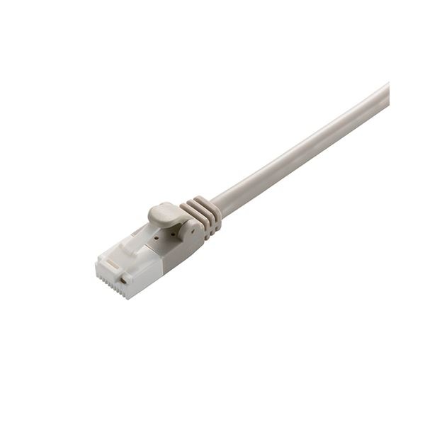 エレコム LANケーブル/CAT6対応/EU RoHS指令準拠/爪折れ防止/簡易パッケージ仕様/20m/ライトグレー LD-GPT/LG20/RS