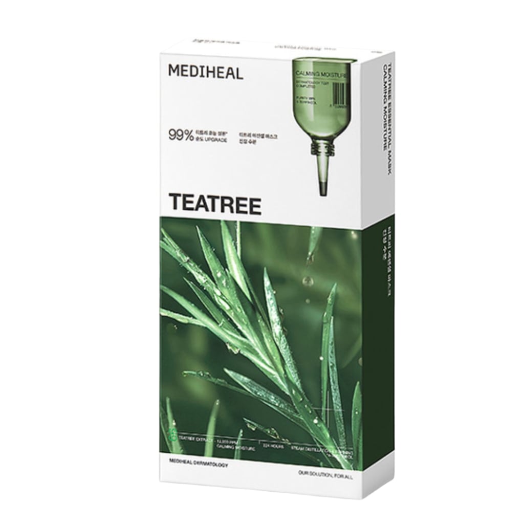 ティーツリー 鎮静水分ケアマスクパック 10枚+1枚