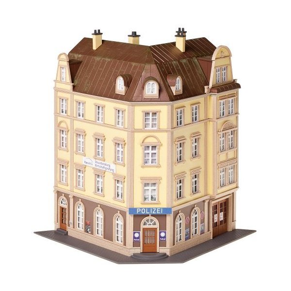 Faller FA 130910Goethestrae Police Station Game 並行輸入品