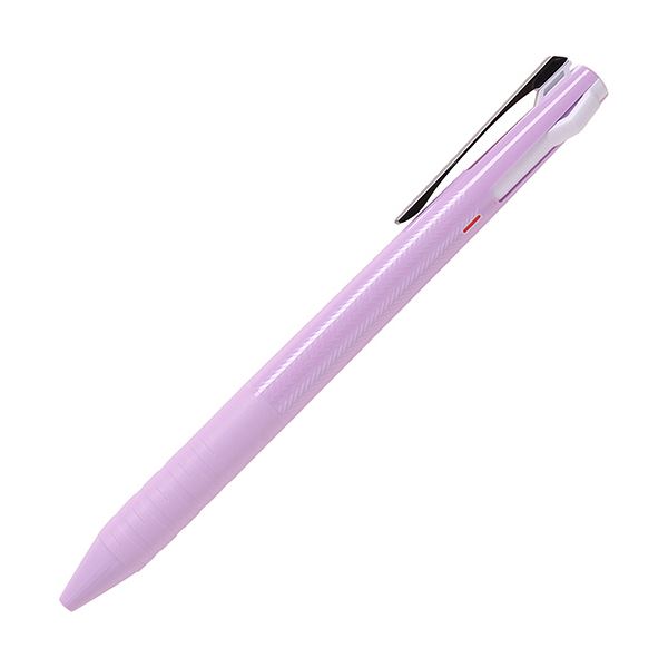 （まとめ）三菱鉛筆 ジェットストリーム3色ボールペン スリムコンパクト 0.38mm（軸色：ラベンダー）SXE3JSS38.34 1本(×10セット)