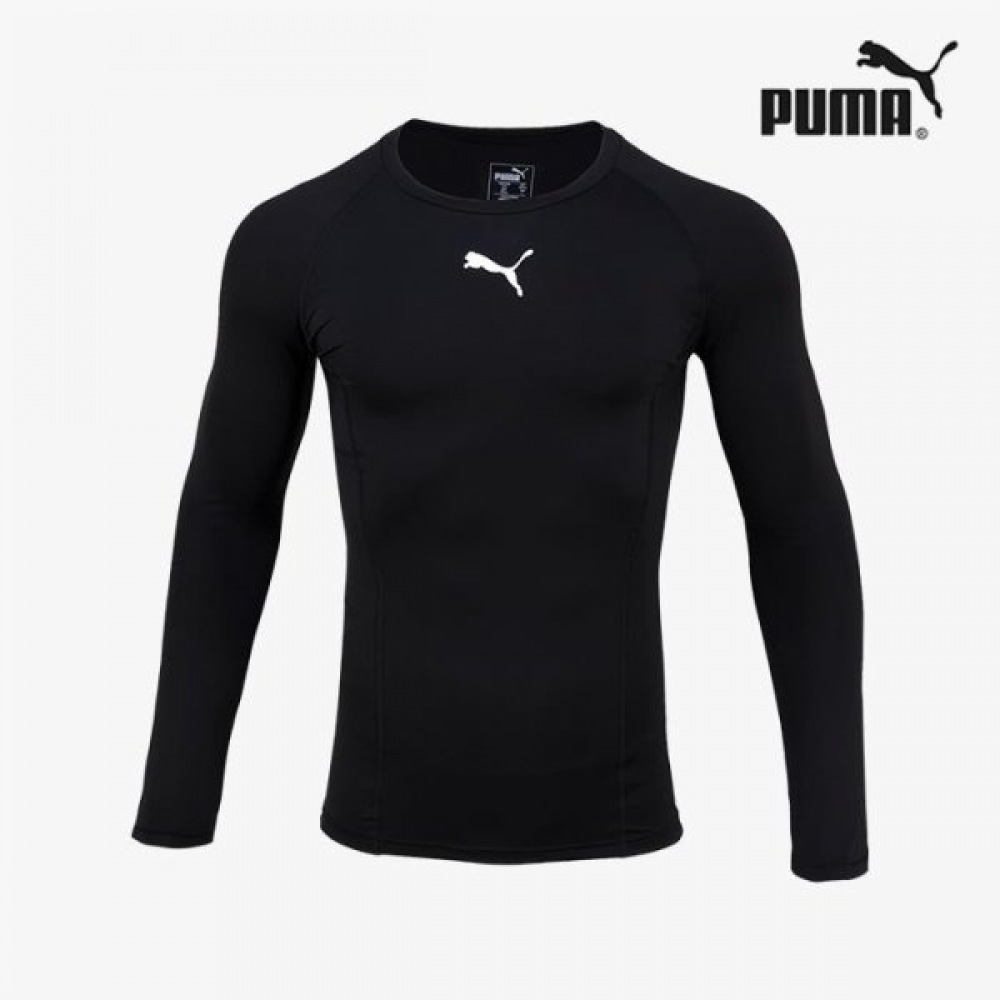 プーマガレリアプーマロングスリーブラウンドTシャツリーベースレイヤー 65592003