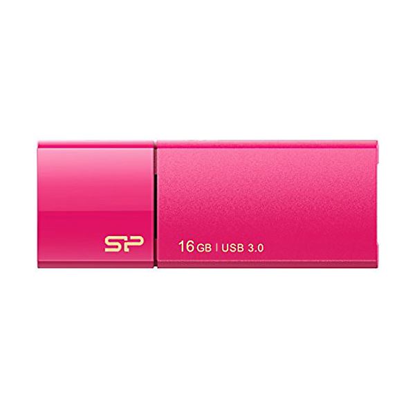 (まとめ) シリコンパワー USB3.0スライド式フラッシュメモリ 16GB ピンク SP016GBUF3B05V1H 1個 (×10セット) 8,378円