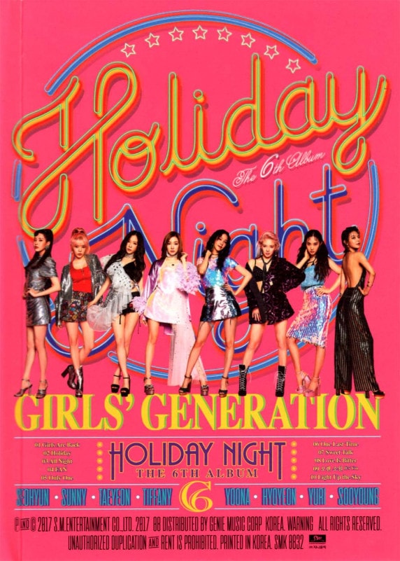 [未開封新品]少女時代6集 - Holiday Night(Holiday Ver.)