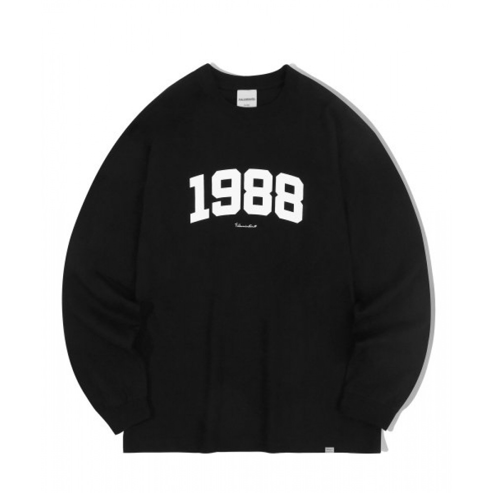 フィルミネイトオーバーフィット 1988 ロングスリーブ-ブラック