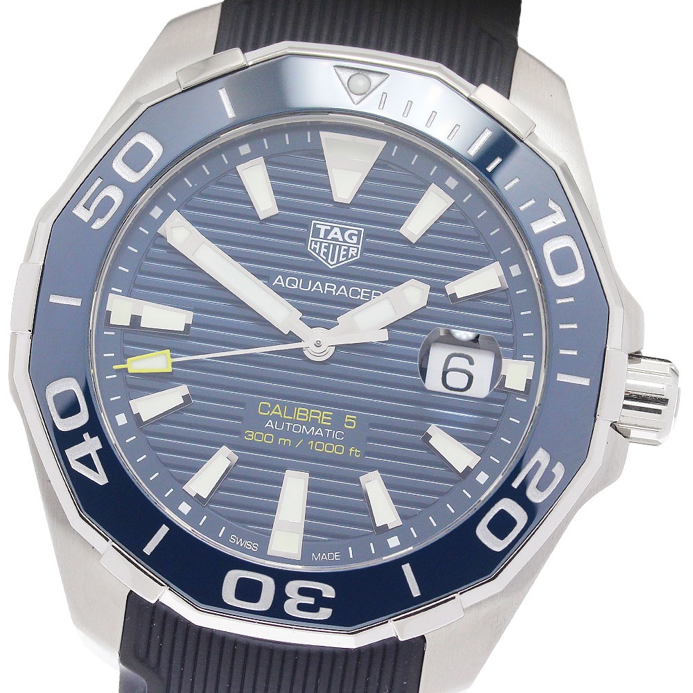 タグホイヤー TAG HEUER WAY201B アクアレーサー キャリバー5 デイト 自動巻き メンズ 美品 _897482【中古】