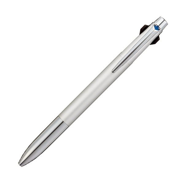 (まとめ）三菱鉛筆 ジェットストリーム プライム3色ボールペン 0.7mm （軸色：シルバー） SXE3300007.26 1本(5セット)