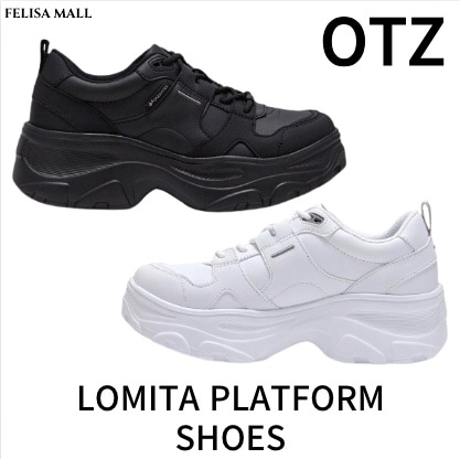 [OTZ] LOMITA PLATFORM SHOES 韓国スタイル 厚底 女性スニーカー