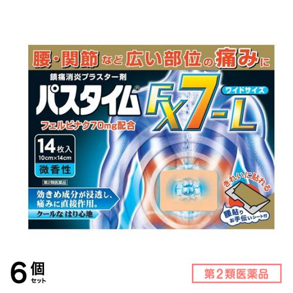 第２類医薬品 パスタイムFX7-L 14枚 6個セット