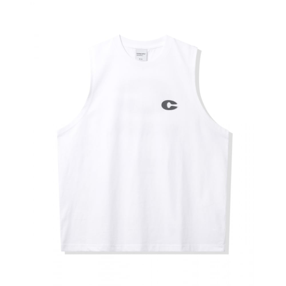 CODEGY C ロゴオーバーフィットノースリーブ_ホワイト