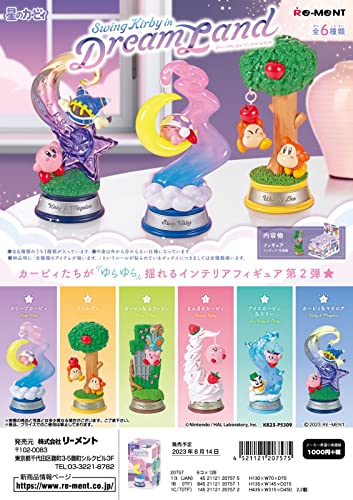 リーメント 星のカービィ Swing Kirby in Dream Land BOX商品 全6種 6個入