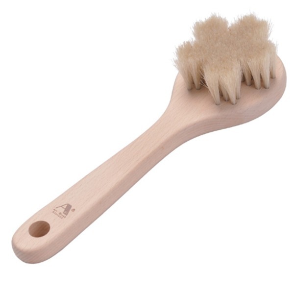 (まとめ)アートブラシ社 白馬毛のボディブラシ『さくら』 8079331(×2セット)