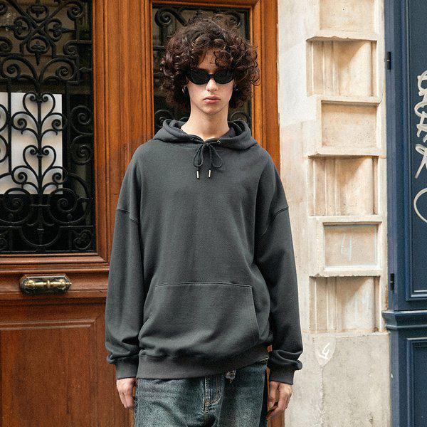 オーセンティック オーバーフィット 無地 フード Tシャツ FHT601-Z / 5カラー