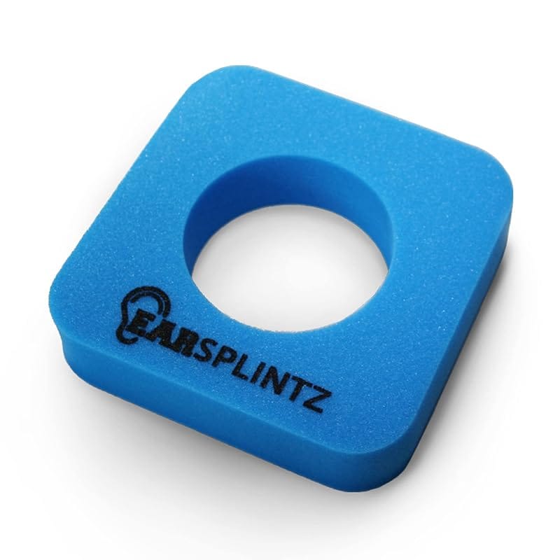 EarSplintz イージースリープイヤーピロー痛みのないフォームピロー耳の痛み用横向きで寝る方向けのソフトサポートイヤーピロー