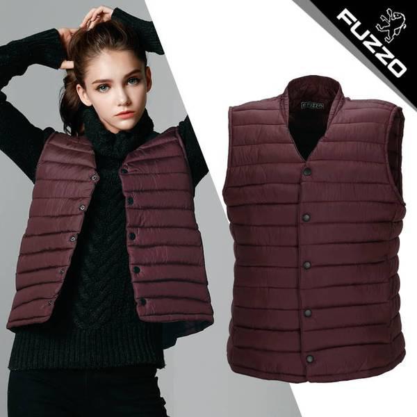 パディングベスト (FZ253-2) ワイン_M