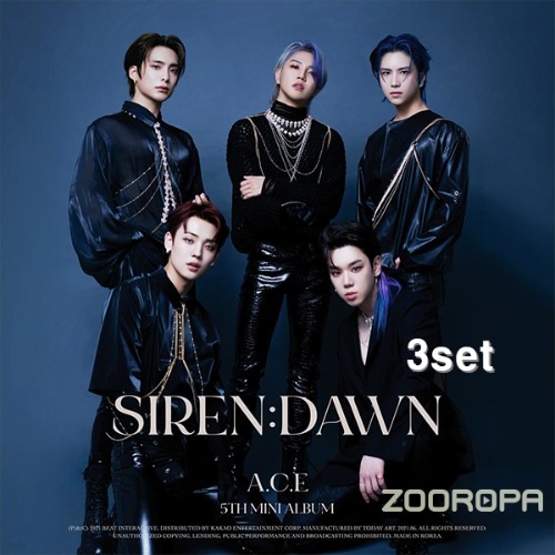 [3종세트] 에이스 A.C.E 미니앨범 5집 SIREN DAWN 5,460円