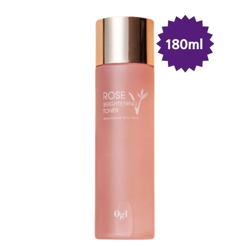 Ogi ローズVブライトニングトナー180ml/水分/弾力/保湿/低刺激/韓国コスメ