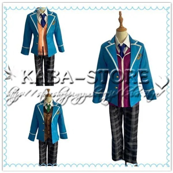 2026 新品 G 人気 新作 あん さん ぶる スターズ風 明星 スバル 瀬名 泉 衣 更 真緒 制服 コスプレ衣装 コスチューム cosplay 演出 服 アニメ ゲーム ハロウィン 仮装 変装