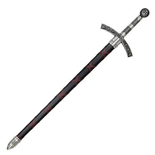 模造刀 ペインズ ソード シルバー/ブラック DENIX デニックス 4188/NQ 112cm ファースト 十字軍 レプリカ 剣 刀 西洋 コスプレ ロング フランス 17,417円