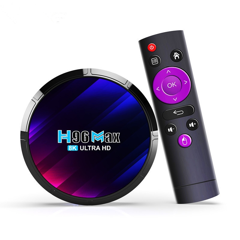 H96 max Rk3528 セットトップ ボックス 4gb/64gb Android 13 デュアル Wifibluetooth プレーヤー付き