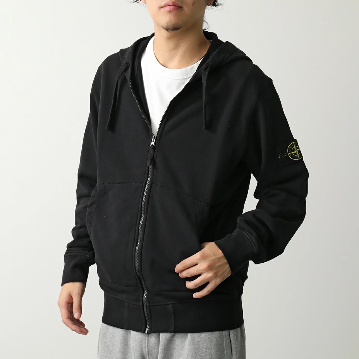 STONE ISLAND ストーンアイランド パーカー ORGANIC COTTON FLEECE K2S156100061 S0051 6100061 メンズ 長袖 ジップアップ フーディ スウェッ