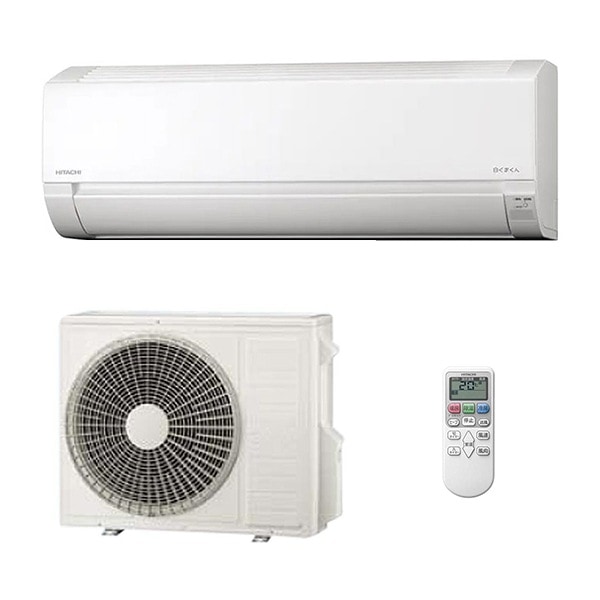HITACHI 日立 白くまくん RAS-AJ5625D-W ルームエアコン 5.6kW 2025年モデル 18畳程度 単相200V 軒先配送のみ