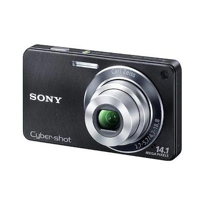 ソニー SONY Cybershot W350 ブラック DSC-W350/B SDカード付き