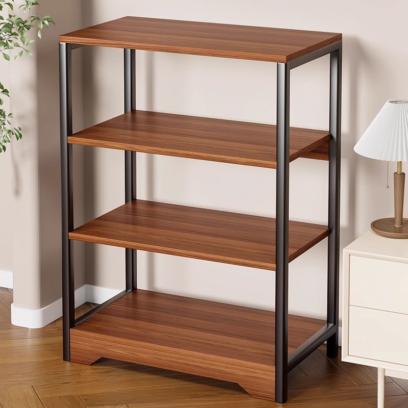 本棚床デスクトップコーナー家庭用大容量用マルチレイヤーストレージラックウォールベイウィンドウディスプレイキャビネットオフィスシェルフ