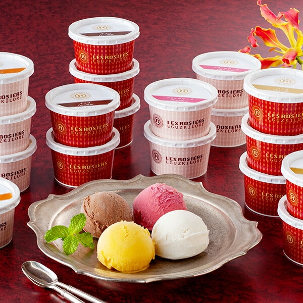 アイス 高級 ギフト セット 詰め合わせ 送料無料 東京「銀座京橋 レ ロジェ エギュスキロール」銀座アイスバラエティ 31個セット 冷凍便 1360034『SKT』 お取り寄せグルメ お年賀 7,656円