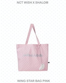 NCTWISH SHALOM コラボ商品 WING STAR BAG NAVY
