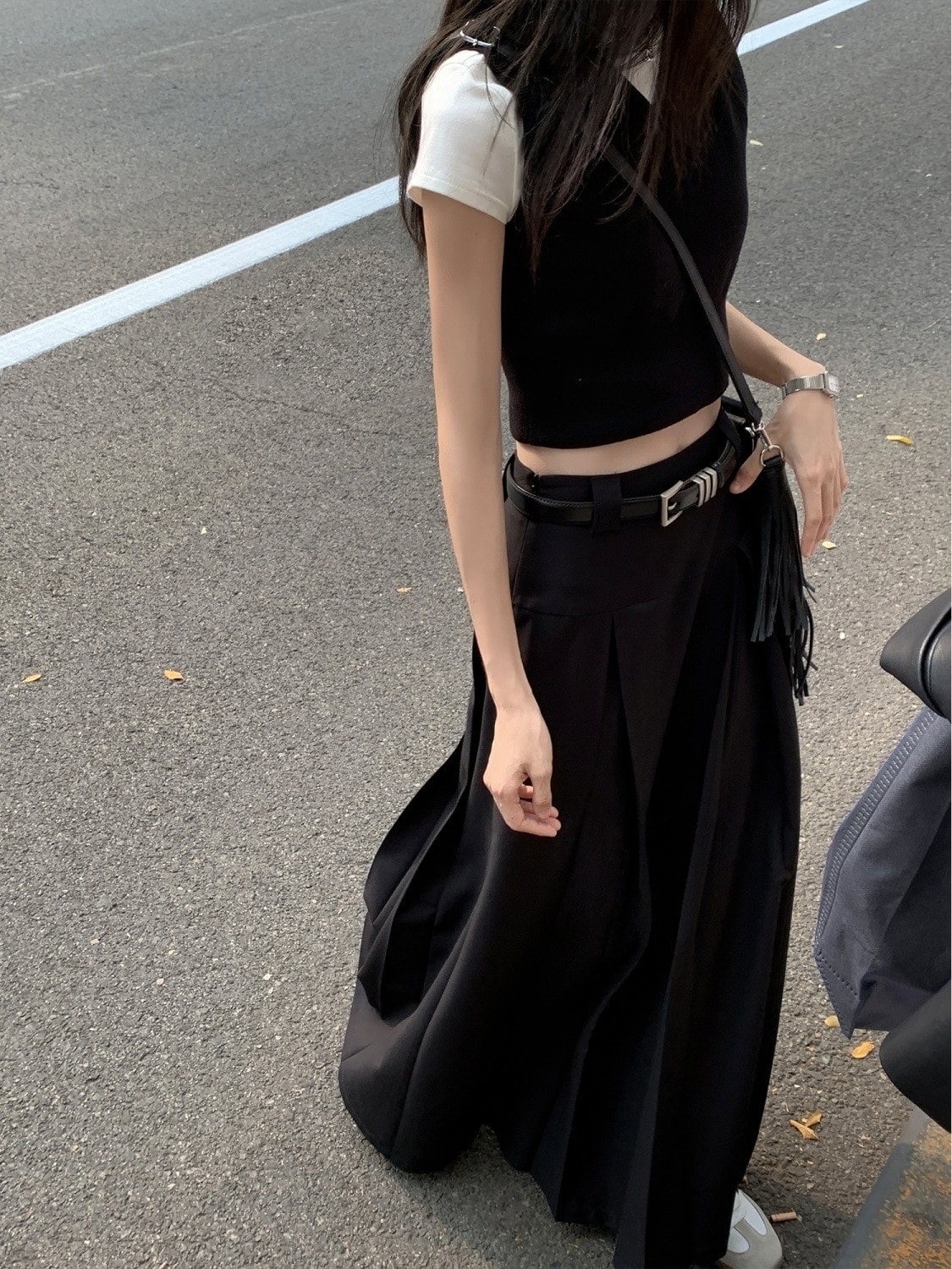 春夏 新作 スカート ロング スーツロングスカート 着やせ 百掛け スカート スーツスカート プリ一ツスカ一ト ロングスカート ひんやりボトムス