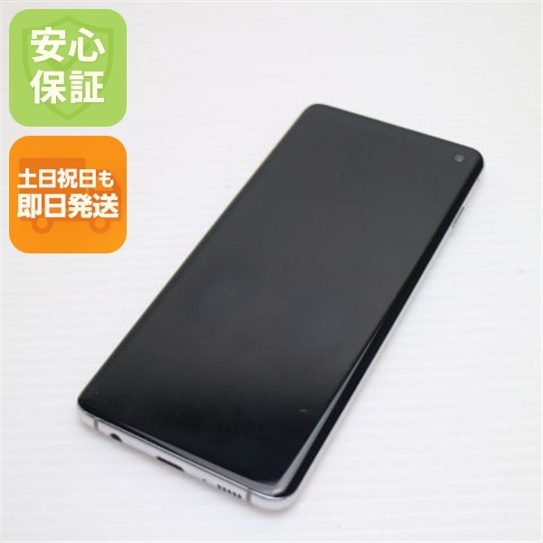 良品SC-03L Galaxy S10 プリズムホワイト 155