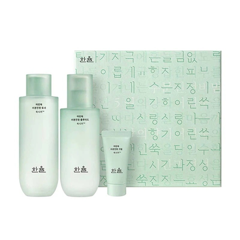 新芽のヨモギ水分鎮静 2種セット 化粧水 乳液 セット スキンケアセット 韓国 保湿 鎮静 毛穴 乾燥肌 敏感肌 ニキビ ケア 人気 ランキング 4,838円