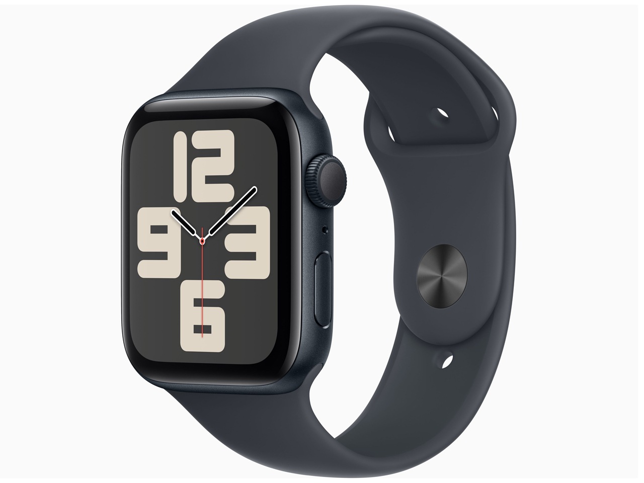 Apple Watch SE 第2世代 GPSモデル 44mm MXEJ3J/A [ミッドナイトスポーツバンド S/M]