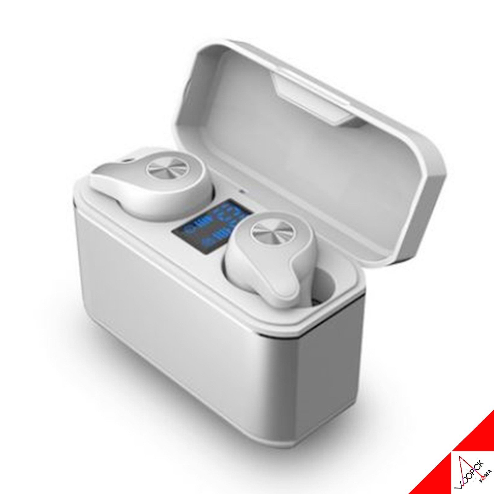Cowon CK20/ワイヤレス/Bluetooth/イヤホン/bluetooth 5.0/ANC/純正品/高音質/携帯用/ノイズキャンセリング/タッチ/消音性除去/シルバー