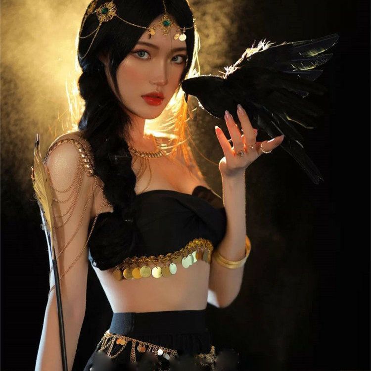 新しいゴーストナイフ風鈴プリンセスcos写真テーマ服人格妖精アート写真ステージパフォーマンス写真服