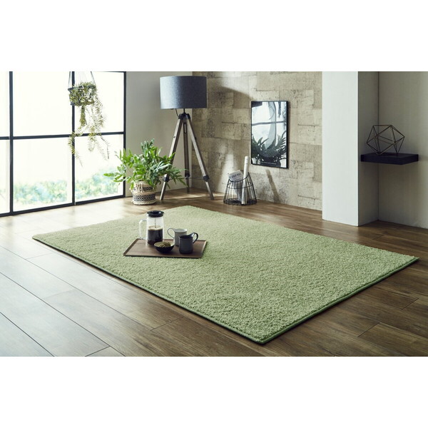 1340740312303 サンティエ 大判長方形 PBL 200×300 ペールブルー カーペット メーカー直送