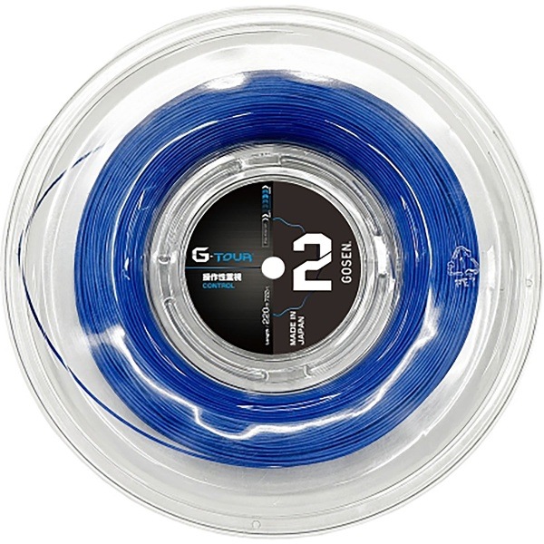 GOSEN ゴーセン G-TOUR 2 16L ロール メタリックブルー テニス 硬式ガット TSGT212MB 23,899円