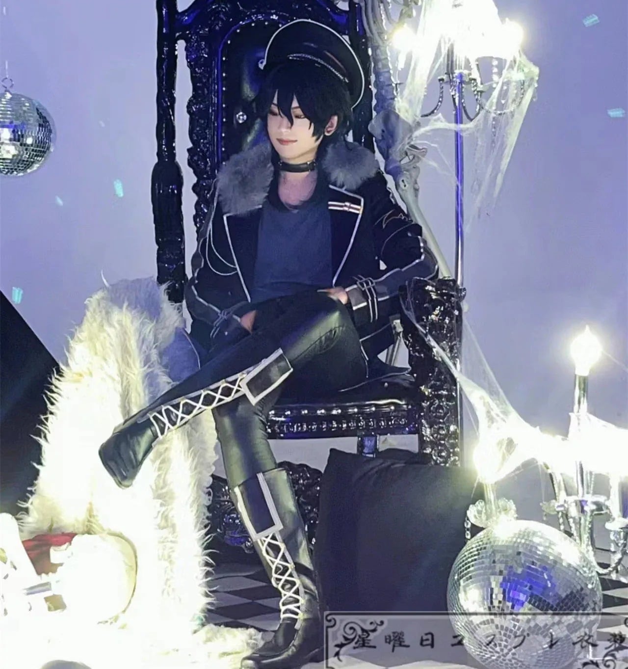 813ES あんさんぶるスターズ UNDEAD 神晃牙 朔間零 羽薰 乙狩アドニス コスプレ衣装 コスチューム ハロウィン 装服 仮装