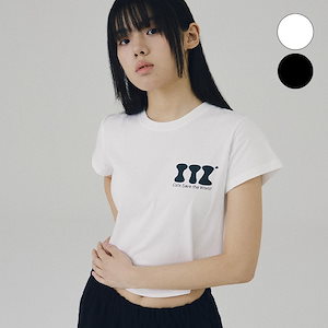 Tシャツ・カットソー ITZAVIBE MIX LOGO CROP T SHIRT 5BMR0060 MUSINSA公式 | ITZAVIBE MIX LOGO CROP T SHIRT - WHITE