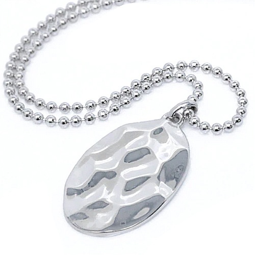 名入れ ボールチェーンペアネックレス シルバー sv925 長さ40cm45cm50cm