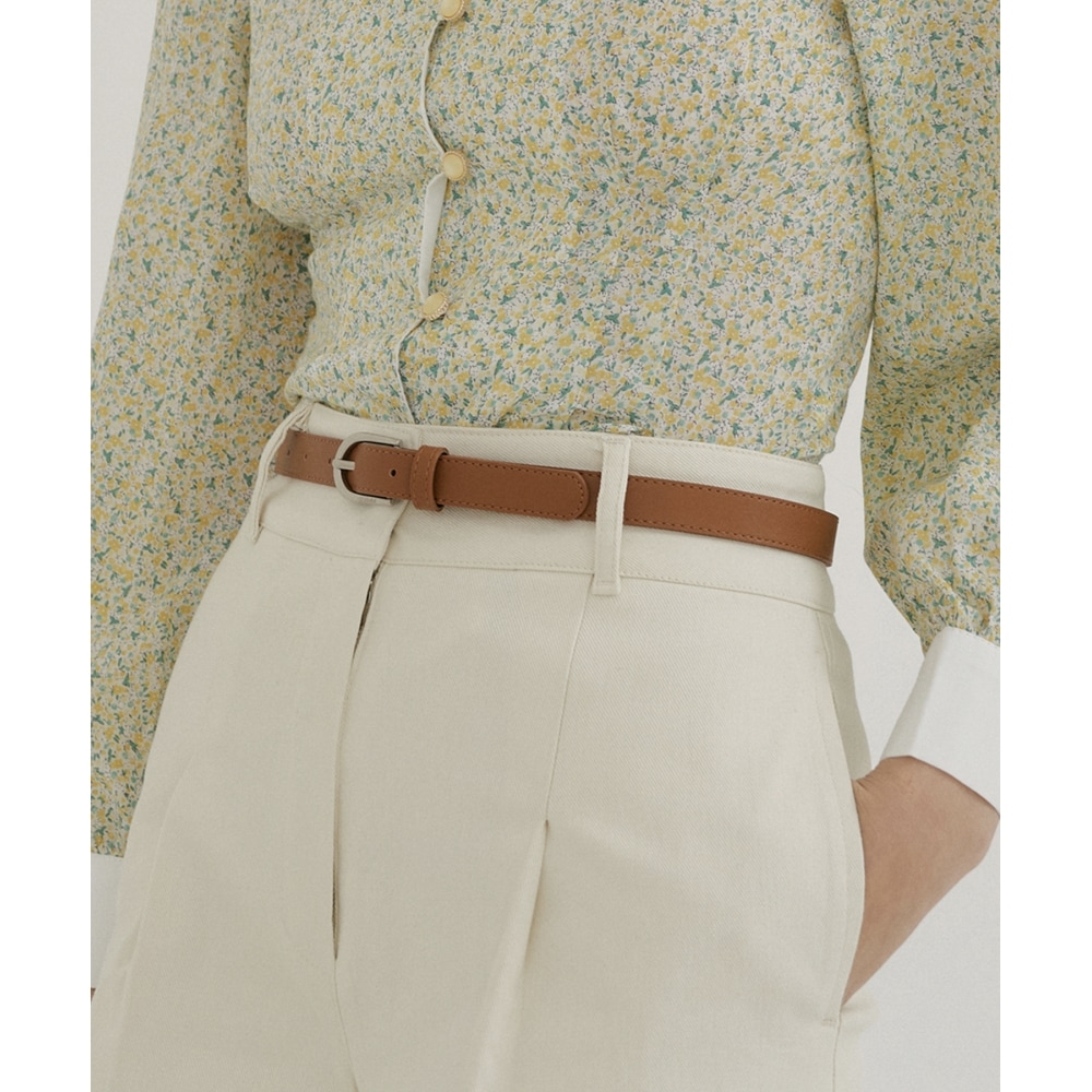 REORG KACK REORG ロゴ ベルト オレンジ ブラウン FREE