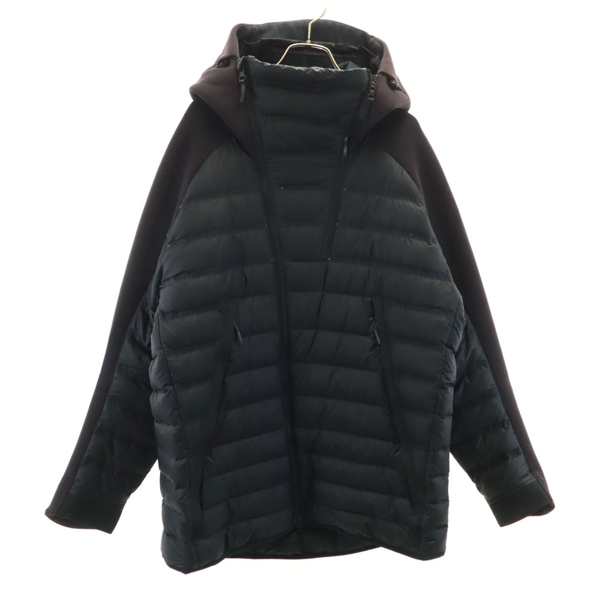 ダウンジャケット XL ブラック メンズ 古着