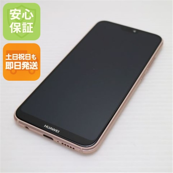 新品同様 P20 lite ピンク 115