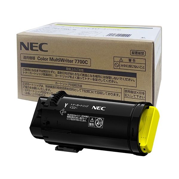 NEC 大容量トナーカートリッジ イエロー PR-L7700C-16 1個 32,213円