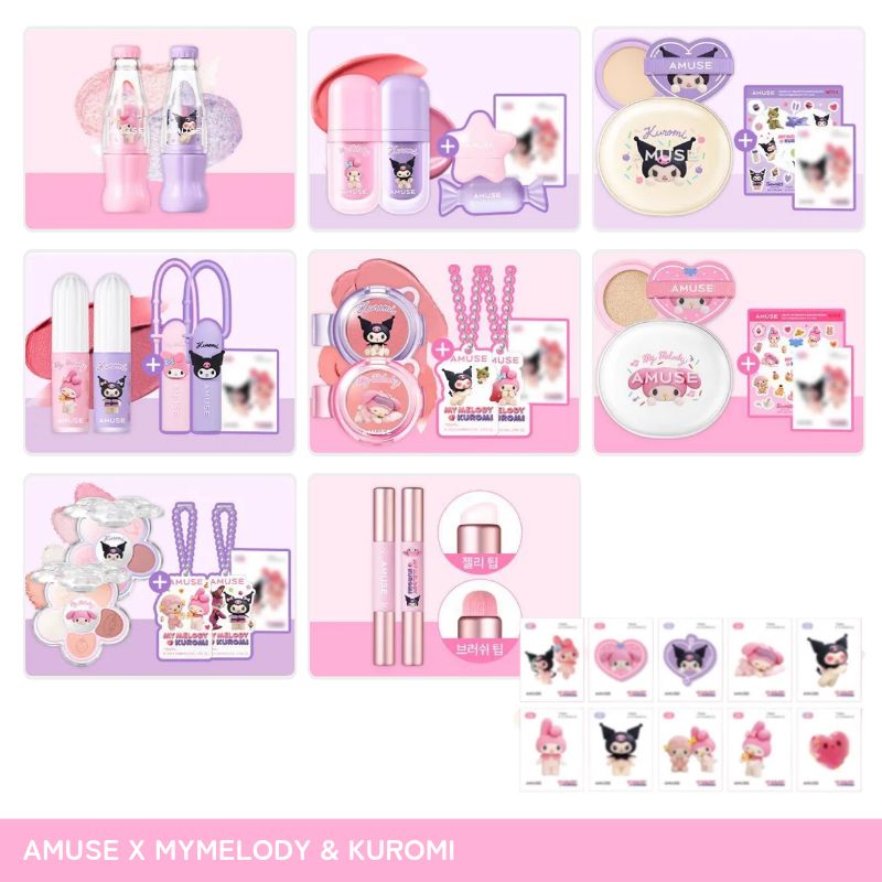 amuse クロミ 6点セット 試してみた】AMUSE アミューズ 【マイメロディ&クロミ】限定